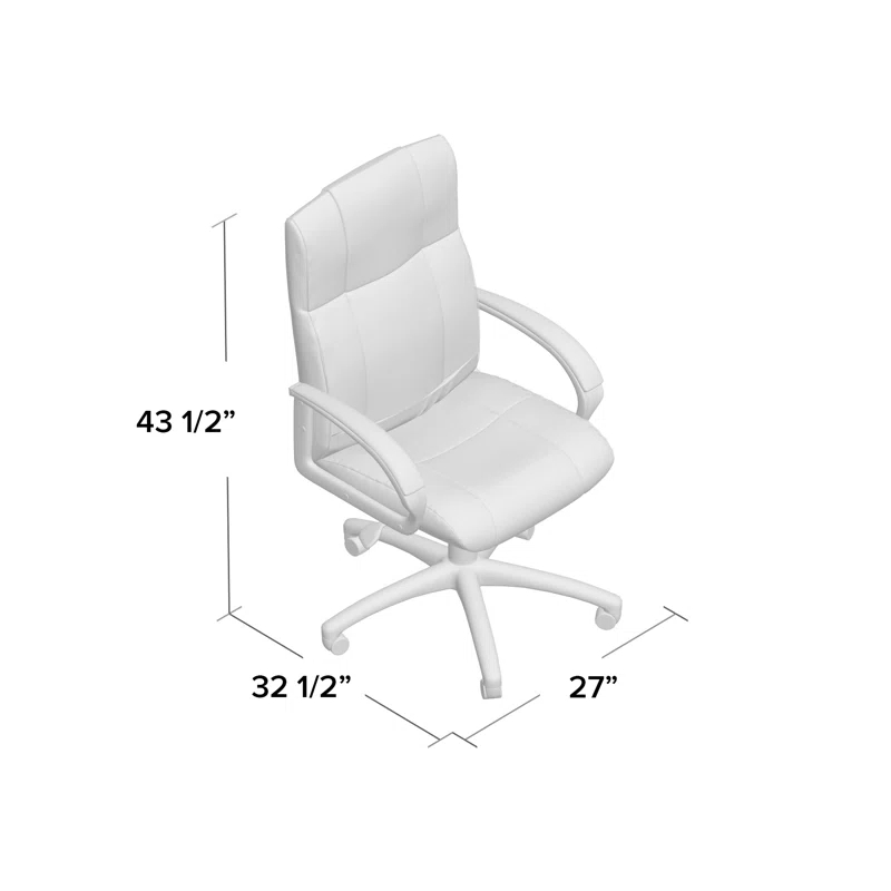 Boss Office Products Vinyl Executive Chair