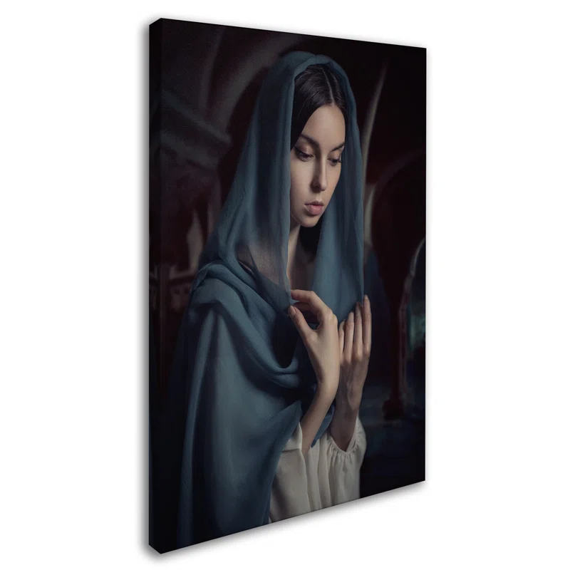 Trademark Fine Art " Pray " by Yuri Shevchenko