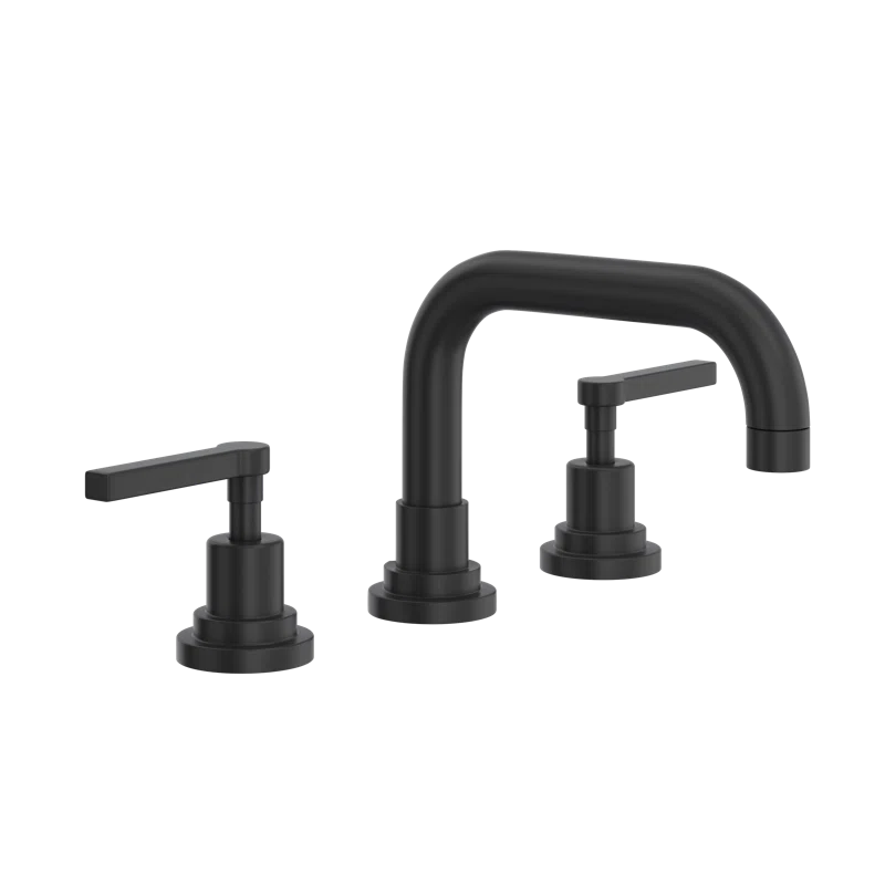 Lombardia Widespread Lavatory Faucet With U-Spout