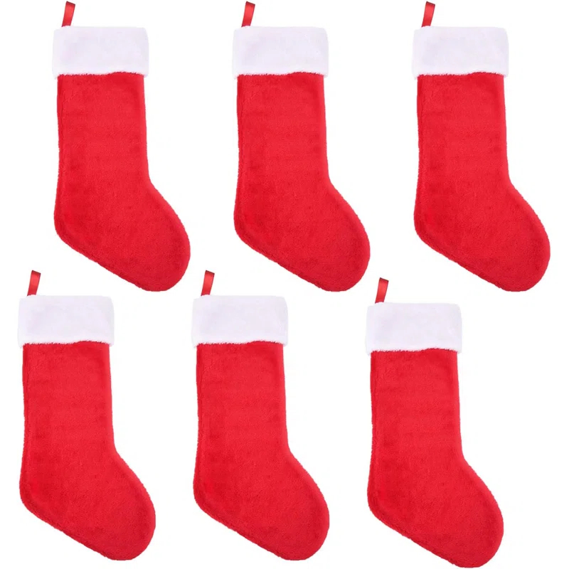 HETACE 6 Pack Christmas Stockings 20 Inch