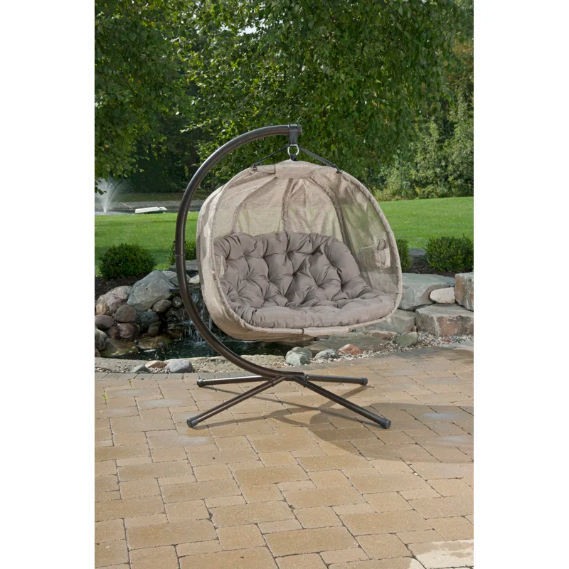 Wade Logan® Abdool Double Porch Swing with Stand