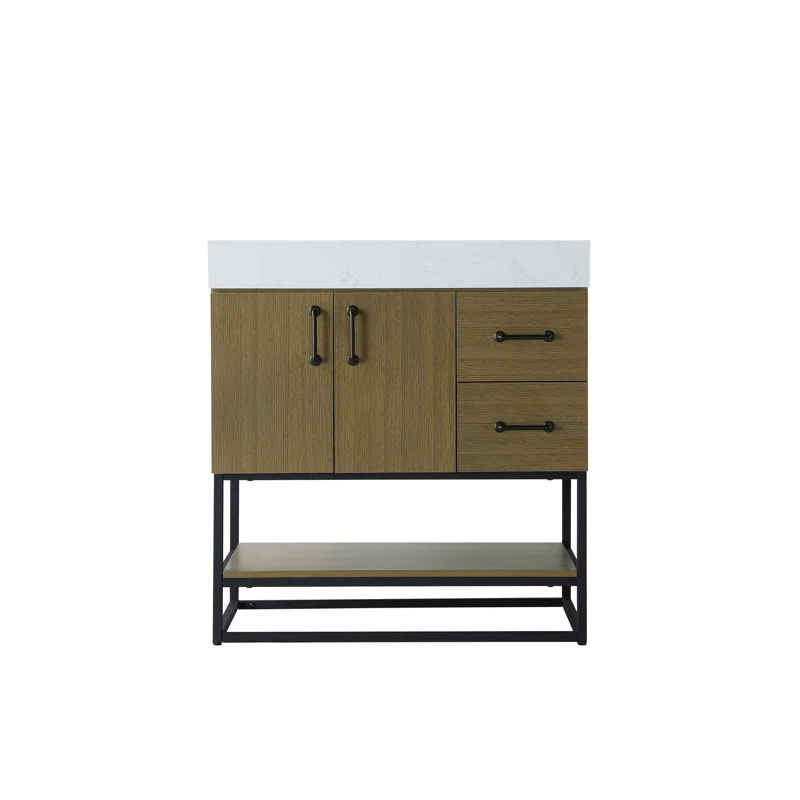 Living District 32 inch Single Bathroom Vanity