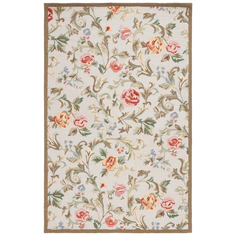 Safavieh Chelsea Hand Hooked Wool Floral Rug