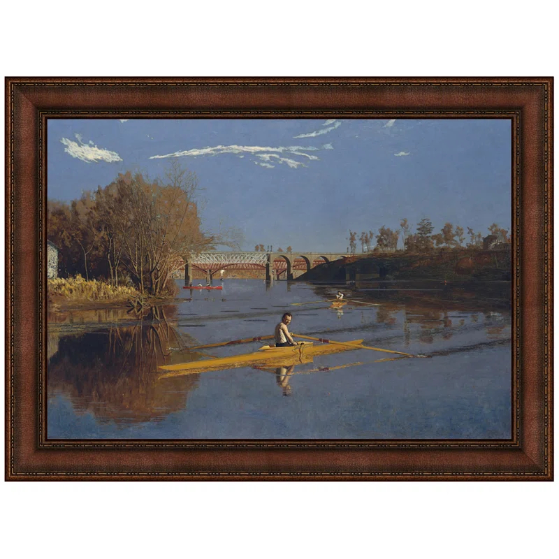 Vault W Artwork " The Champion Single Sculls, 1871 " by Thomas Eakins