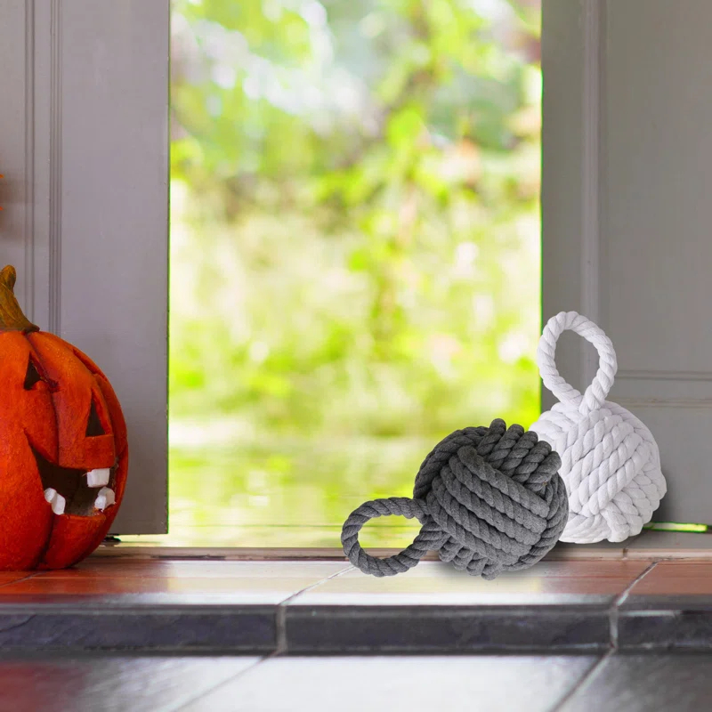 Whole House Worlds Fabric Weighted Floor Stop