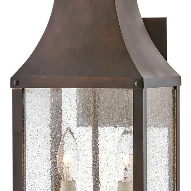 Hinkley Beacon Hill 2 - Bulb 23" H Seeded Glass Outdoor Wall Lantern