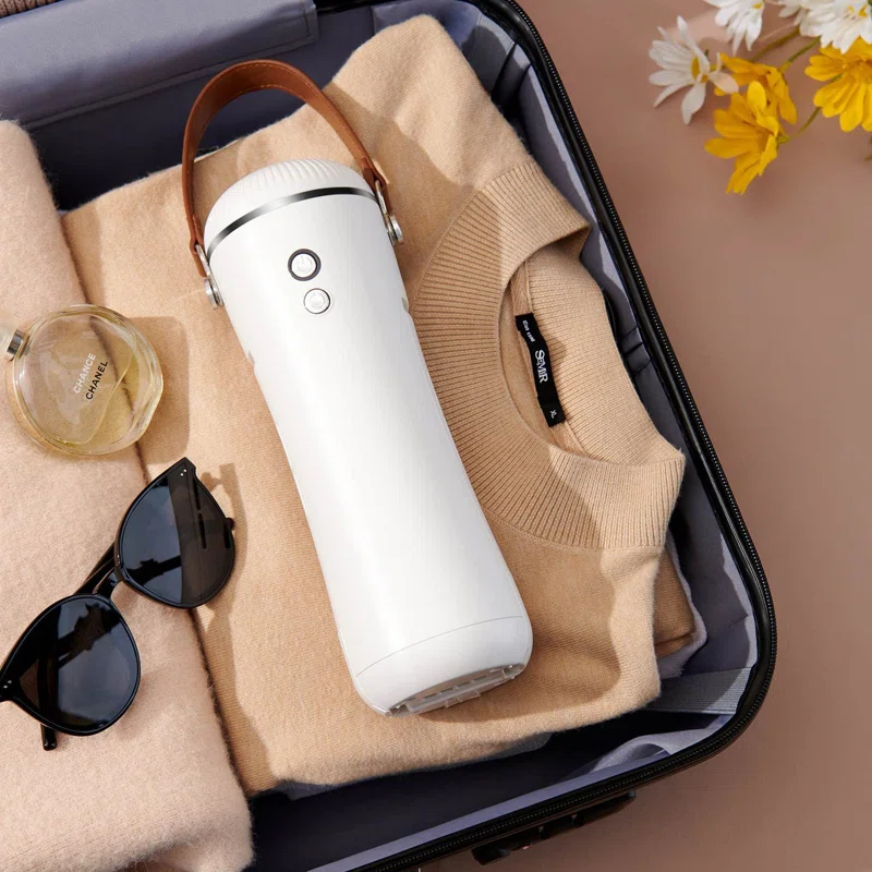 MASTER CRAFT WINDOW AND DOOR Electric Portable Dryer For Clothes - Mini Clothes Dryer With Shoe Drying Attachment, Foldable Drying Rack, Super-Quiet Motor, Timers Automatically Shutdown - Compact Travel Dryers For RV And Apartments