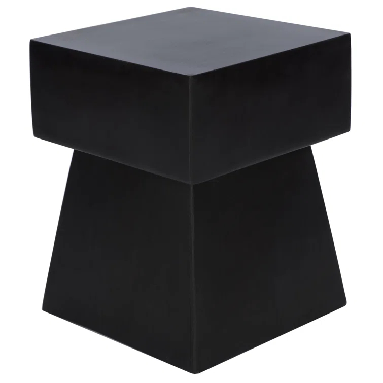 Latitude Run® Arizona Square Concrete Outdoor Side Table