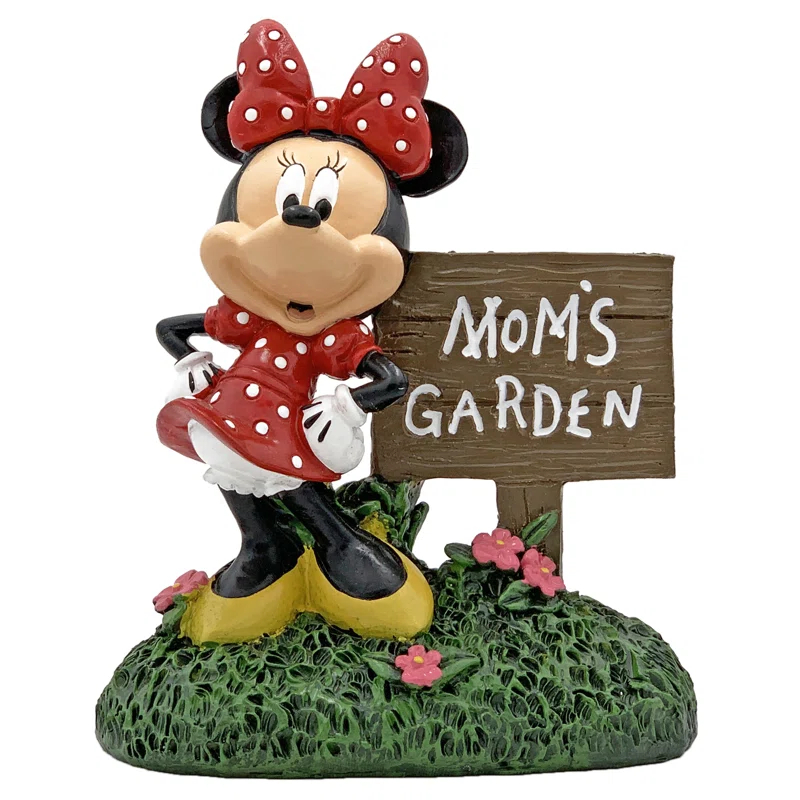 Back Yard Glory Disney Minnie Mouse Mom's Garden Statue