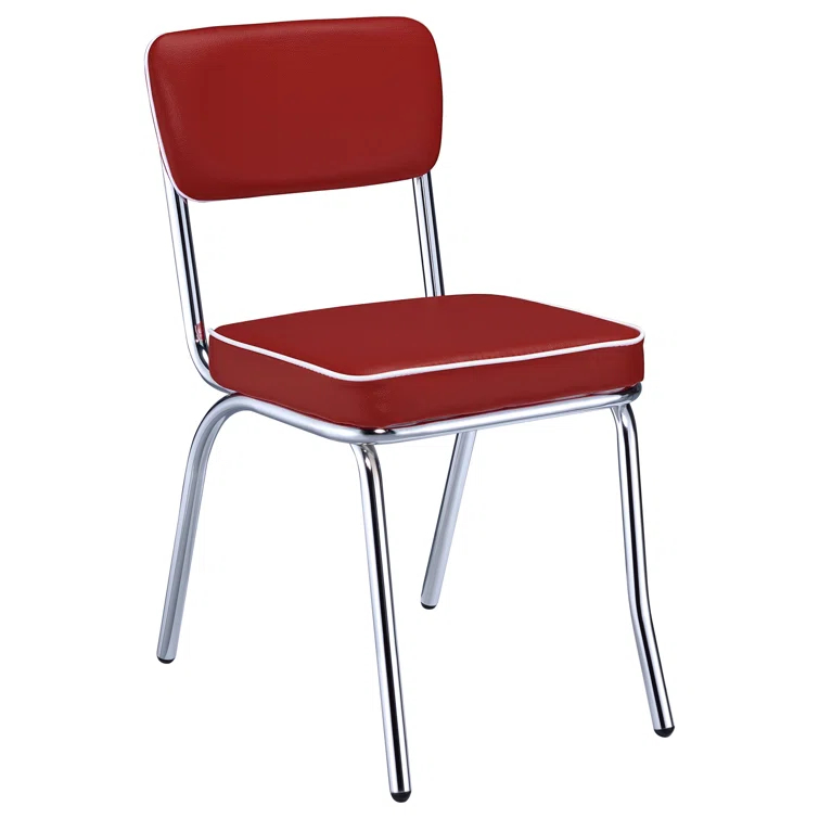 Newline Retro Upholstered Dining Side Chair (Set Of 2)