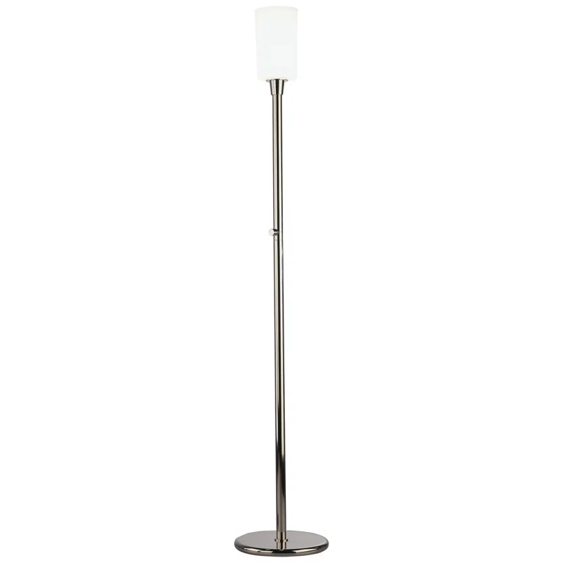 Robert Abbey Nina 70.5'' Polished Nickel Traditional Floor Lamp