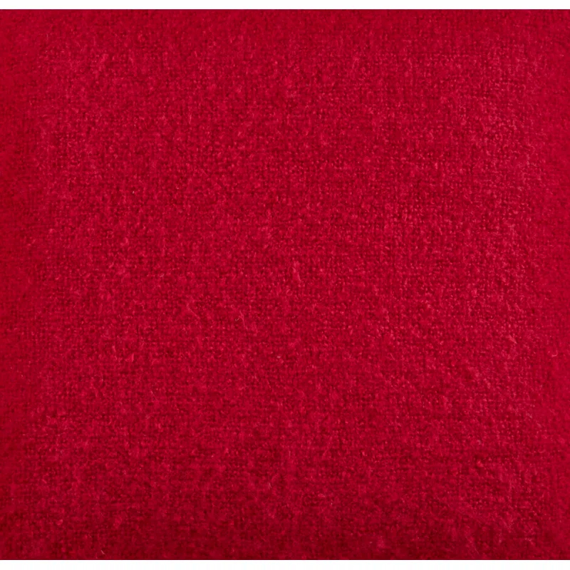 Saro Angora Collection Reversible Pillow Cover