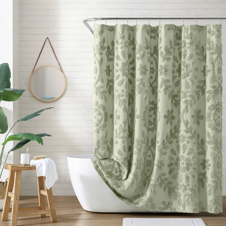 Peri Home Peri Home Chenille Laurel Shower Curtain 72 X 72