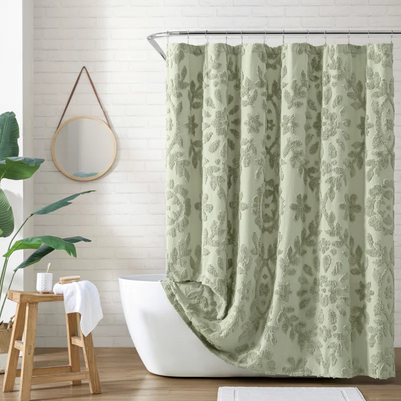 Peri Home Peri Home Chenille Laurel Shower Curtain 72 X 72