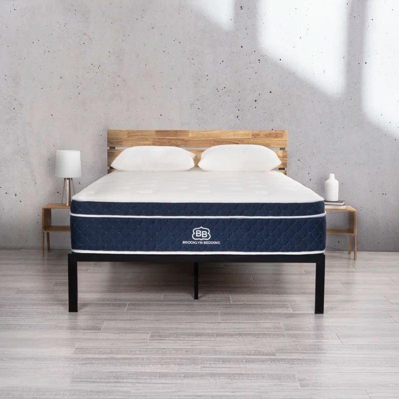 Brooklyn Bedding Brooklyn Standard 14" Plush Hybrid Mattress with Cooling Cover