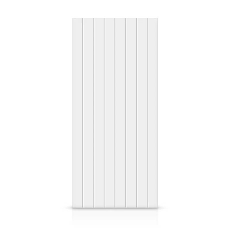 Calhome Hollow Paneled Painted Slab Door