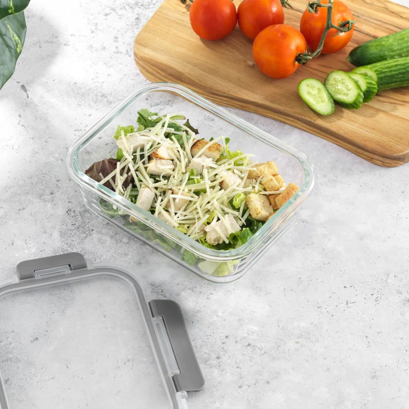 JoyJolt JoyJolt 10-Piece Glass Food Storage Container (Set of 5)
