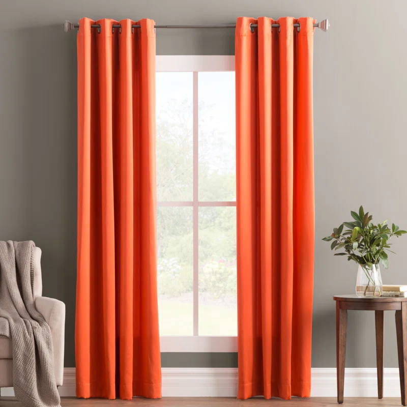 Wayfair Basics® Wayfair Basics Room Darkening Grommet Curtain Panel
