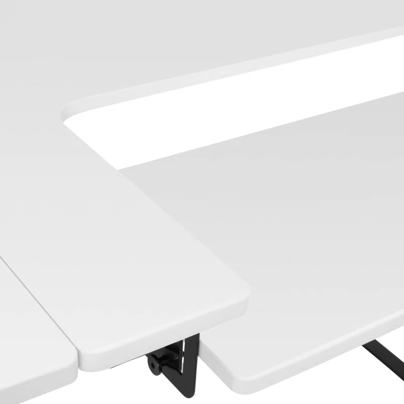 Sew Ready 56.8'' x 23.5'' Sewing Table with Sewing Machine Platform