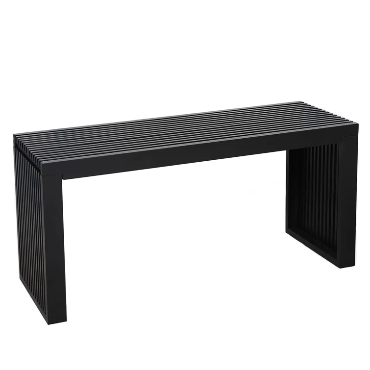 Latitude Run® Seamas Bamboo Bench, Farmhouse Dining Bench Entryway Bench for Living Room, Hallway, Bedroom, Bathroom