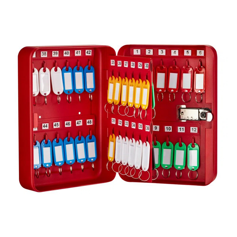 AdirOffice Steel Secure Key Cabinet with Combination Lock
