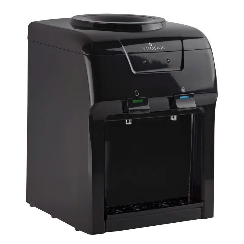 vitapur Vitapur Black Countertop Top Loading Electric Water Dispenser