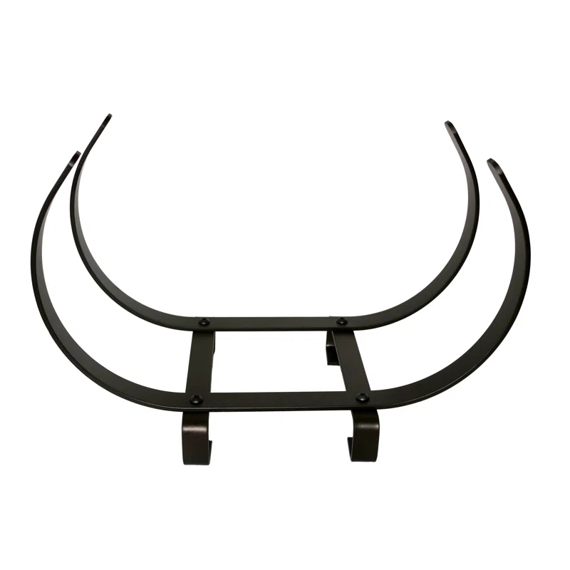 Enclume Handcrafted Indoor & Outdoor U-Shaped Fireplace Log Rack