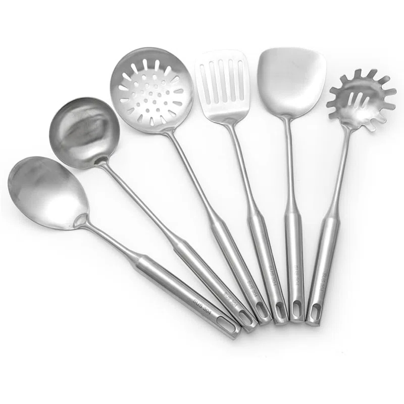 JADOOG JADOOG 6 Piece Stainless Steel Cooking Utensil Set