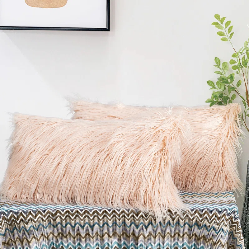 Mongolian Rectangular Pillow Cover (Set of 2)