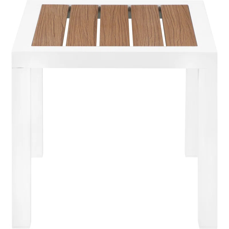 Orren Ellis Ventrell Square Outdoor Side Table