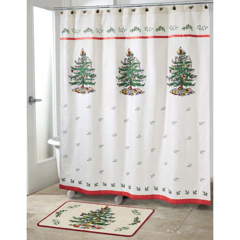 Spode Spode Tree Shower Curtain