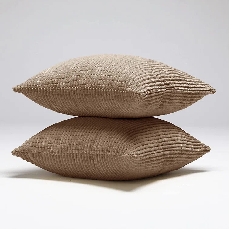 Deconovo Deconov Square Pillow Cover (Set of 2)