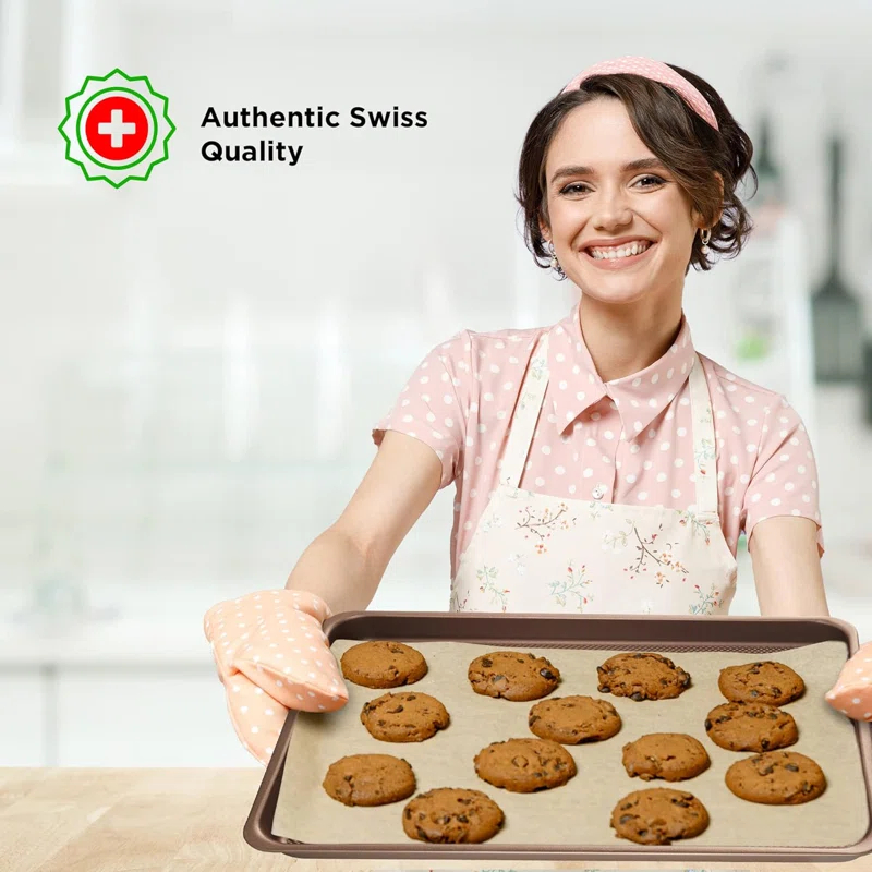 Bakken- Swiss 8 Piece Non-Stick Steel Bakeware Set