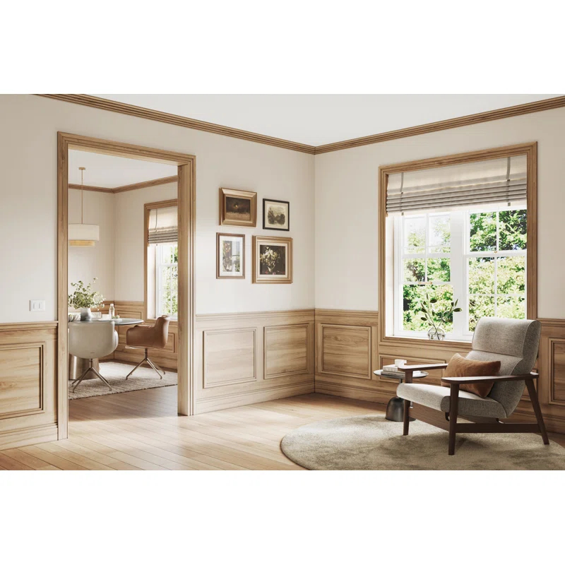 Ornamental Mouldings .6875 In. D X 3.5 In. W X 92 In. L Unfinished Poplar Duncan Sawtooth Casing Moulding