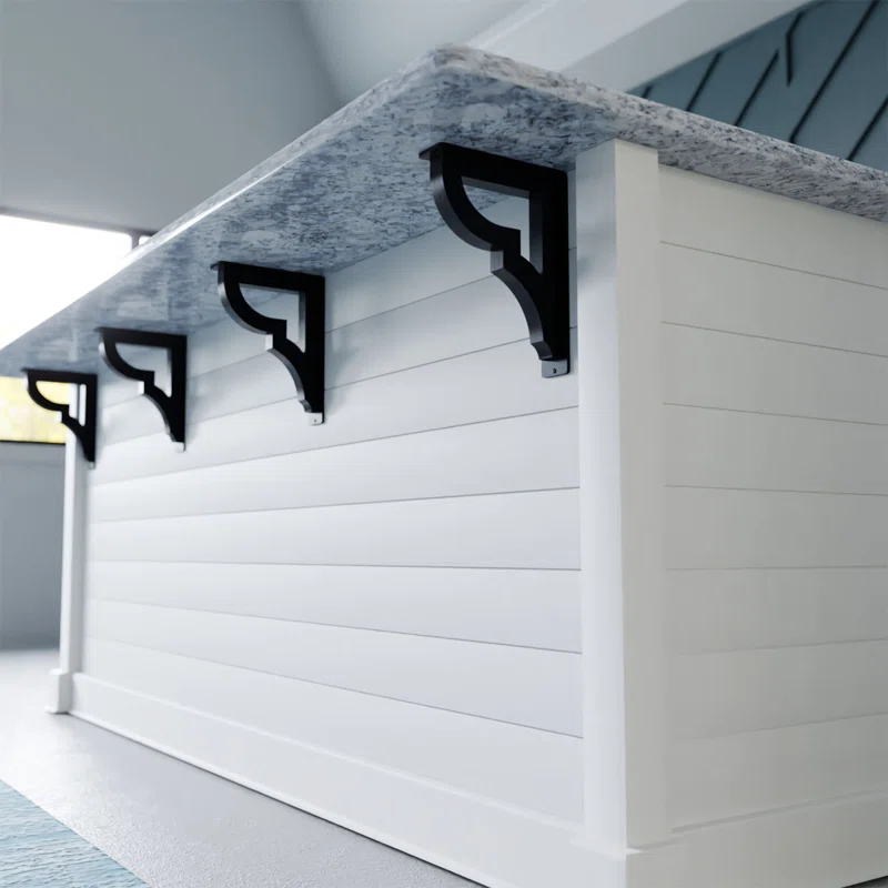 Ekena Millwork Bradford Wrought Iron Bracket