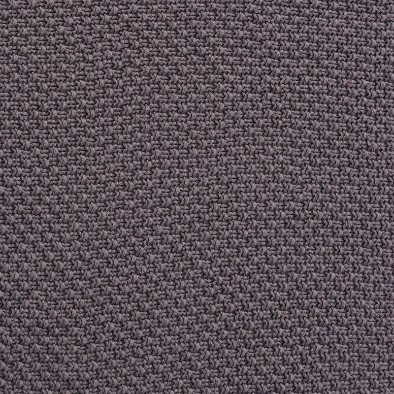 Cotton Cable Knit Solid Color Classic Chic Modern Rustic Throw Blanket