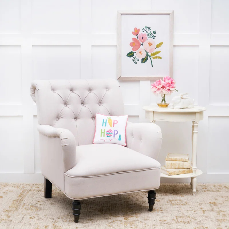 C&F Home Kiss My Cotton Tail Pillow