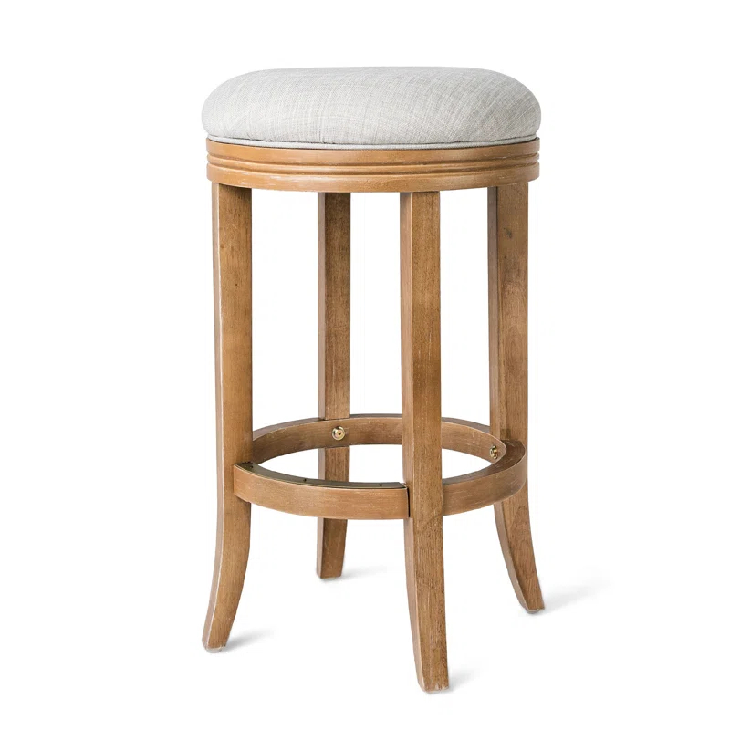 Maven Lane Maven Lane Eva Stool with Fabric Upholstery
