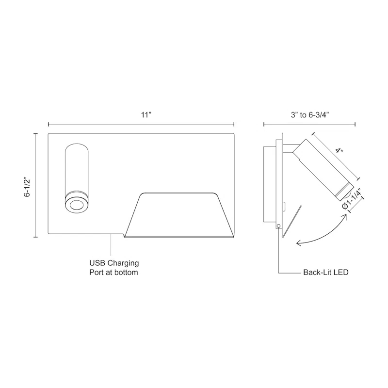 Kuzco Lighting Dorchester Aluminum LED Spotlight