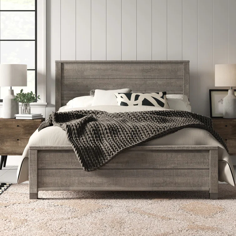 Baja Solid Wood Platform Bed