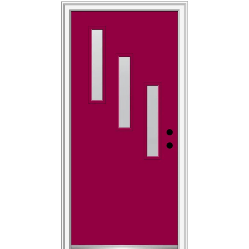 MMI DOOR Spotlight 80'' Fiberglass Front Entry Doors