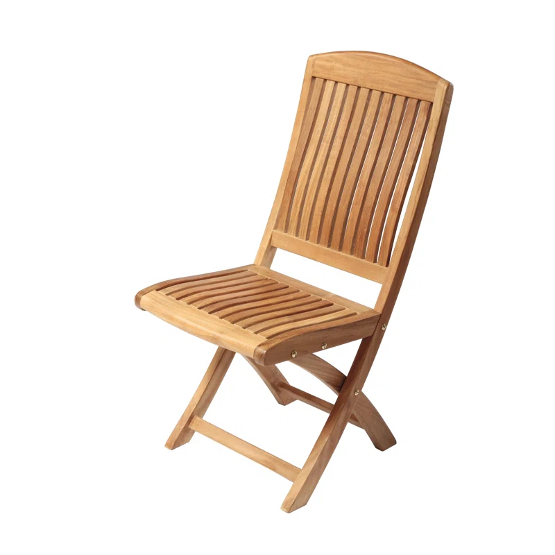 ARB Teak & Specialties Venue Solid Wood Patio Folding Chair Folding Chair
