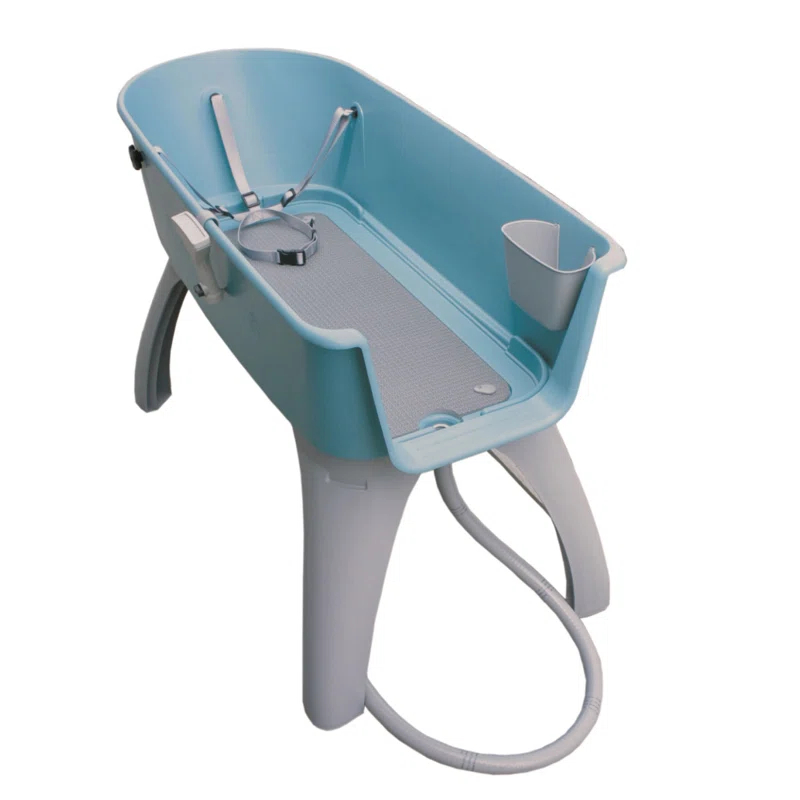 Booster Bath 15'' H x 21.25'' W x 50'' D Plastic Dog Grooming Tub