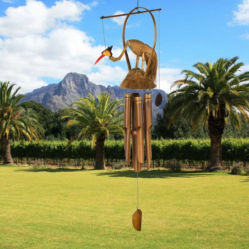Woodstock Chimes Wood Animals Wind Chime