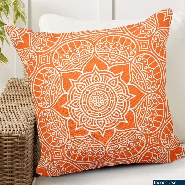 CozyHomesCollection Decorative Indoor/Outdoor Weatherproof Throw Pillows Cushions With Inserts – 18X18 Inches