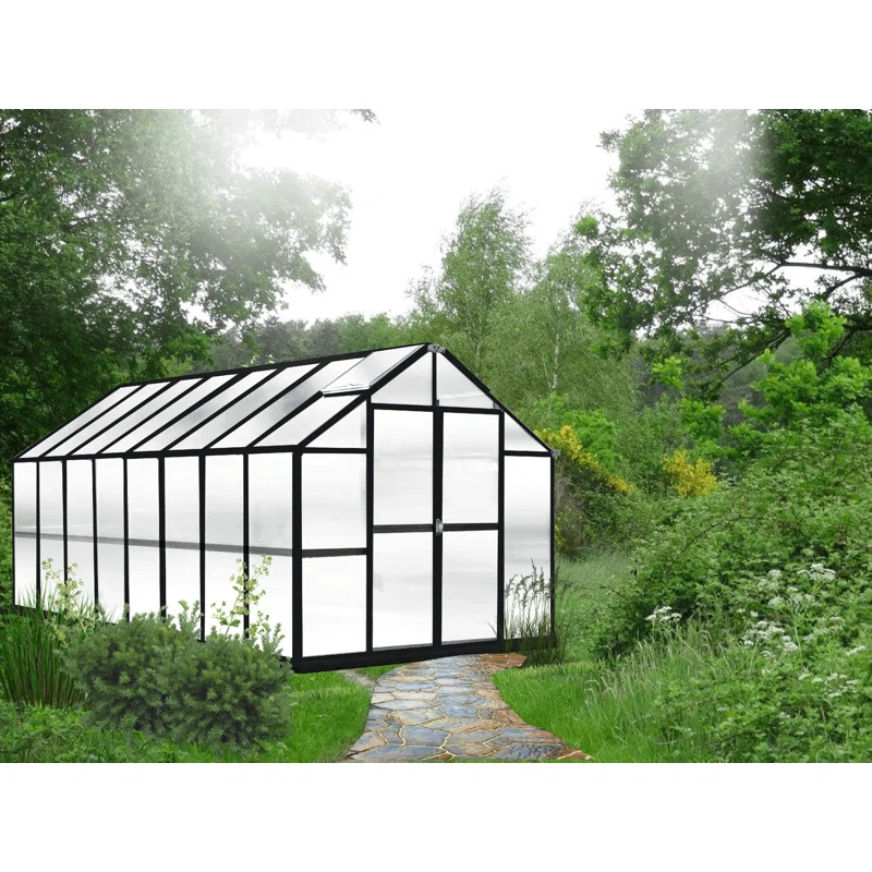 Riverstone Industries Mont Growers 8' W x 24' D Hobby Greenhouse
