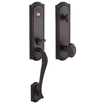 Venetian Bronze Traditional Single Cylinder Handleset