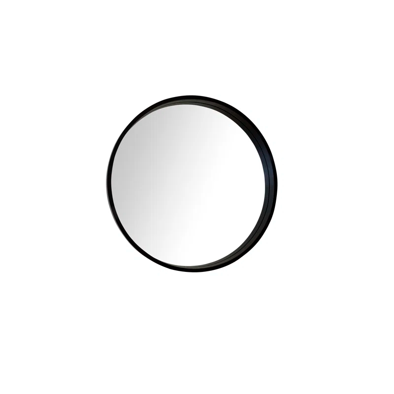 Capri Solid And Engineered Wood Flat Wall Mirror
