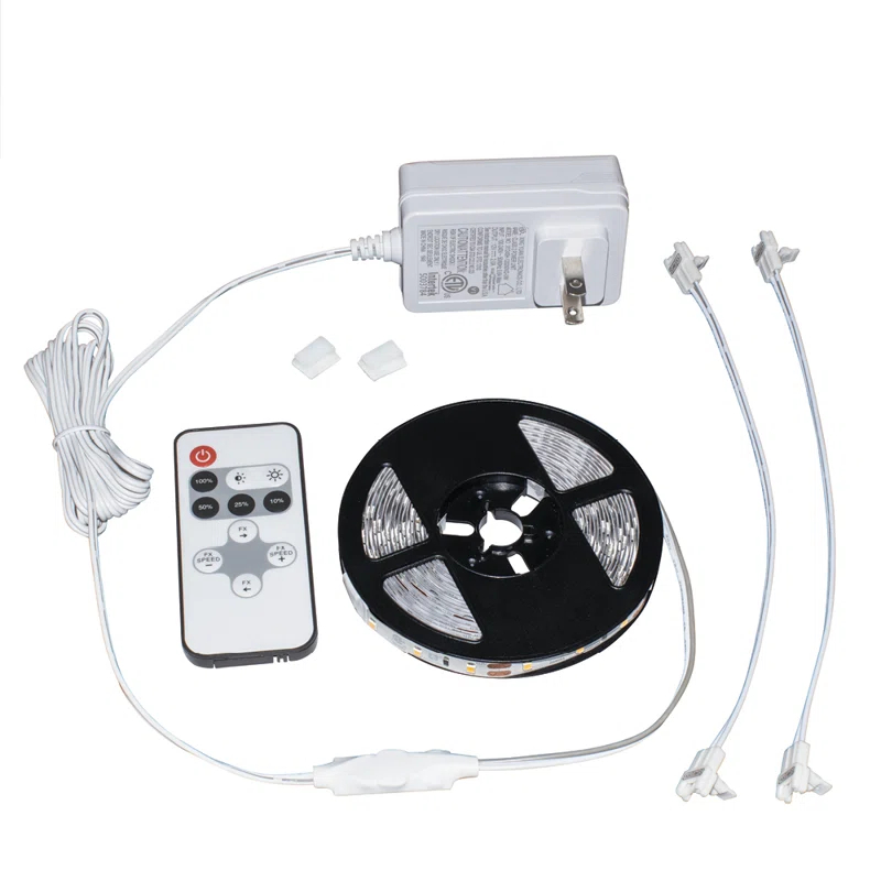 Armacost Lighting 421500 RibbonFlex Home 12V 3000K Soft White LED Strip Light Kit