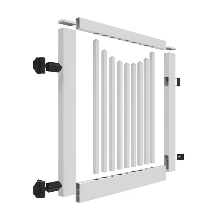 Barrette Outdoor Living Scallop Picket Gate